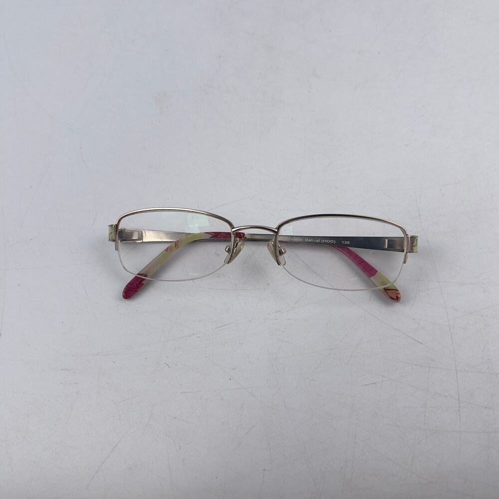 Vera Bradley Women's Eyeglasses Frame Brown Camouflage‎ Half Rim 52-18-135mm - Picture 13 of 13